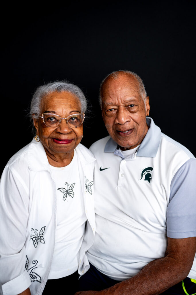 Dr. Robert L. Green with his wife Lotti at their Ashburn Virginia home